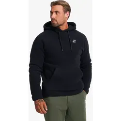 Sherpa Light Hooded Fleece Herren Black, Größe:M