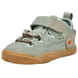 qnuffs Klettschuhe Uni 32323033333936 Grau 30 EU - Bequeme Kinderschuhe - Bequeme Klettschuhe für Jungen in Grau, ideal für den Alltag. Einfaches An- und Ausziehen für mehr Selbstständigkeit.
