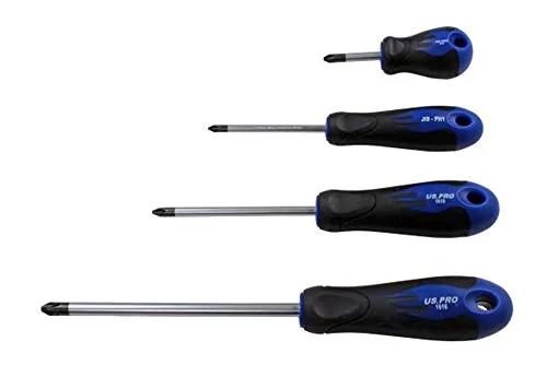 US PRO Tools 4-teiliges Schraubendreher-Set JIS ph1,2,3-1616