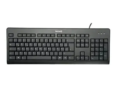 Terra Keyboard 1500 USB Deutsch schwarz (kabelgebunden)