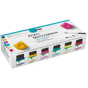KREUL Mattfarben Color Living Acrylfarben farbsortiert, 6 St.