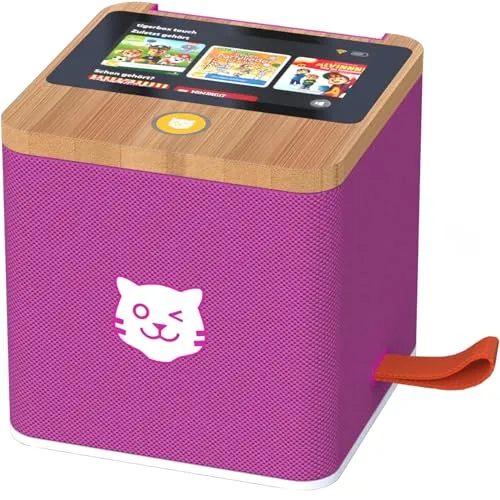 tigerbox Touch PLUS (lila) - Smarte Hörbox mit Bluetooth, überragender Stereo-Klang und Touchdisplay für Kinder von 4 bis 12 Jahren