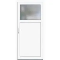 Produktbild Kunststoff-Nebeneingangstür K 504 Weiß 98 cm x 198 cm