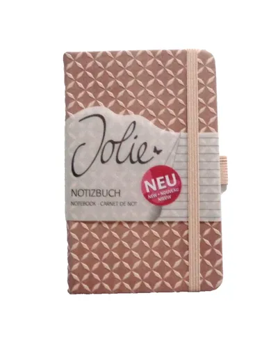 sigel Notizbuch Jolie Flair Kunstleder A6 liniert perlmutt