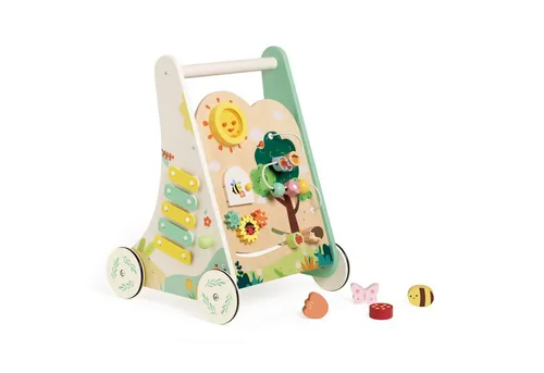 Classic World Lauflernwagen Classic World - Lauflernwagen Wald - 33x36,2x48,4cm - ab 12 Monaten, aus Holz