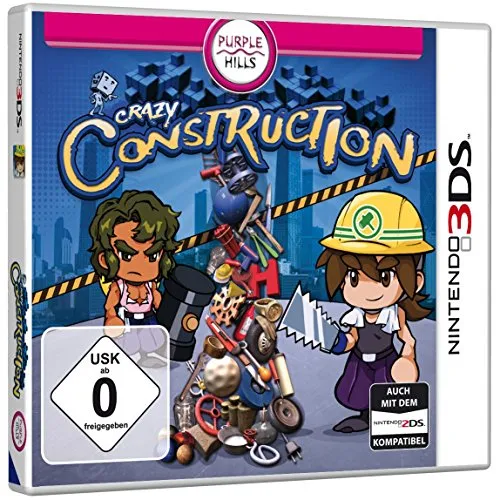Crazy Construction,1 Nintendo 3DS-Spiel: Auch mit dem Nintendo 2DS kompatibel