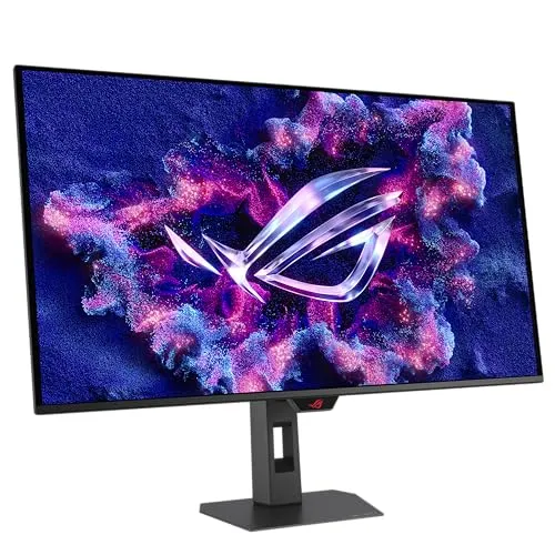 ASUS ROG Strix XG32UQDMS 32 Zoll 4K Gaming Monitor - 32 Zoll QD-OLED Gaming Monitor mit 240 Hz und HDR True Black 400 für beeindruckende Grafik. Ideal für Gamer, die schnelles und flüssiges Gameplay suchen.