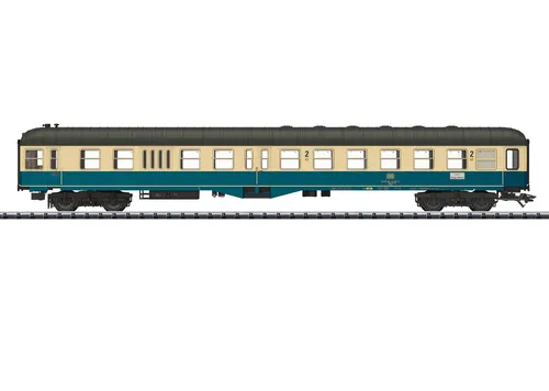 Trix 23175 Personenwagen der DB Steuerwagen - Reisewaggons für Modelleisenbahnen mit Digital-Decoder und LED-Innenbeleuchtung, ideal für realistische Zugläufe und digitale Steuerung.