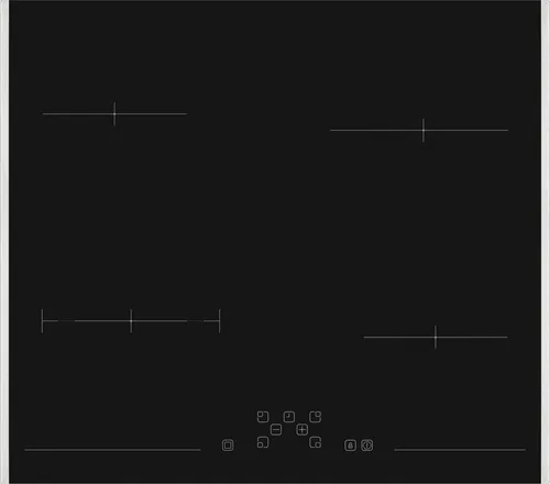 Sharp KH-6V08FT0K-EU Autarkes Kochfeld