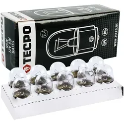 TECPO Glühbirne R5W Autolampe, 12V 5W, BA15S, 10 Stück