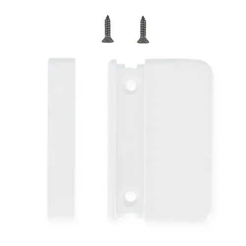 Terrassentürgriff Balkontürgriff Ziehgriff Kunststoff weiß inkl. Montagematerial