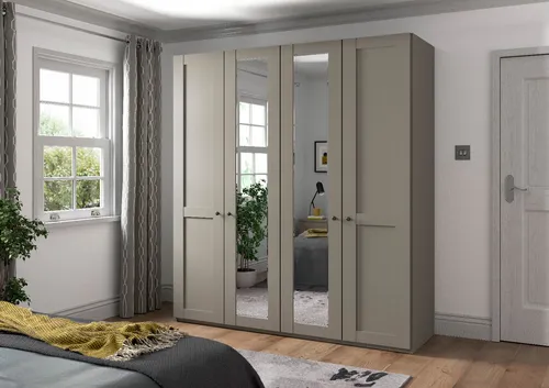 WIEMANN Marlow Kleiderschrank 200 cm in grau von WIEMANN