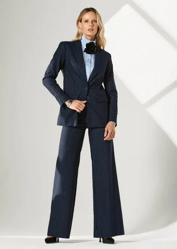 MADELEINE Kurzblazer Eleganter, taillierter Blazer Meliertes Design mit klassischem Reverskragen und Knopfverschluss