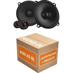 JUST SOUND JBL Stage3 507CF Einbauset für Audi A3 8L