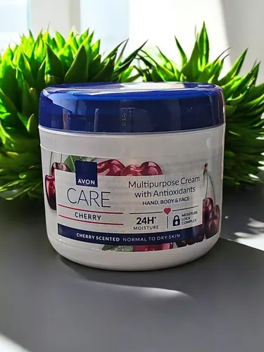 Avon Care CHERRY Mehrzweckcreme mit Antioxidantien Hände Gesicht Körper Creme 💞