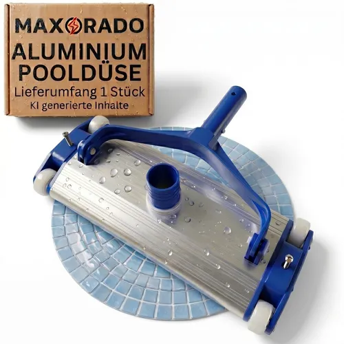 Poolsauger Aluminium Bodensauger 35cm