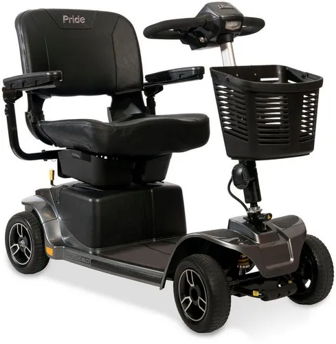 mobilis Elektromobil M44+, zerlegbar, Deltagriff, 6 km/h, mit USB-Ladebuchse, bis 170kg Zuladung, gefedert, extern ladbare Akkus