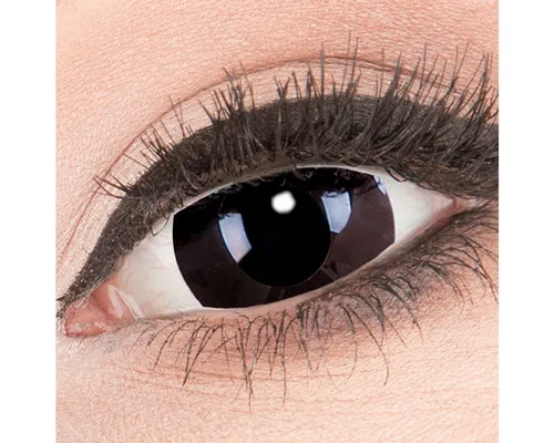 MeralenS Jahreslinsen 'Black Out' 17 mm in schwarz von MeralenS