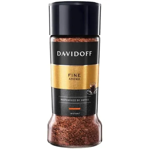 Davidoff Cafe Fine Aroma Instant Coffee, 100 ml Gläser