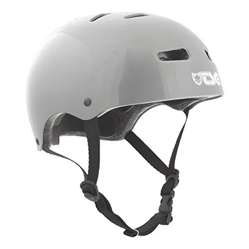TSG Helm Skate/BMX Solid Color Halbschalenhelm, Injected Grey, S/M