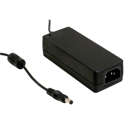 MEAN WELL GST60A12-P1J 60W 12V 5A Tischnetzteil Kabel 100cm + DC Stecker (2,1/5,