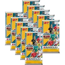 Topps Match Attax EXTRA 2020/21 - 10 Booster - TCG OVP Packs mit 10 Boostern, ideal für Fußballfans und Sammler, um ihre Match Attax Sammlung zu erweitern und spannende Spieler zu entdecken.