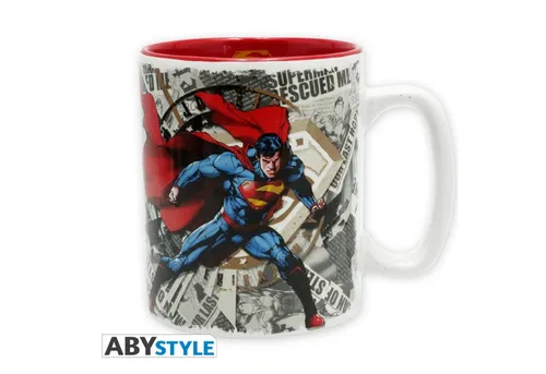 ABYstyle Tasse DC COMICS - Tasse - 460 ml - Superman & logo - with box