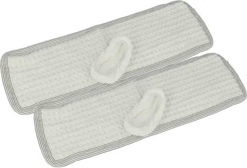 vhbw 4x Wischbezug kompatibel mit Dirt Devil Vaporex M385-4, M385-5, M385-1, M385-2 Dampfreiniger