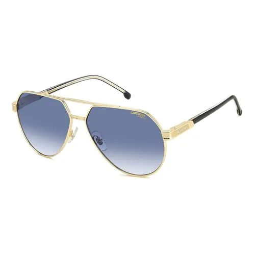 Carrera Unisex 1067/S Sonnenbrille, Gold, 62 - Sportbrillen mit stylischem Pilot-Design und robustem Metallrahmen, ideal für aktive Tage im Freien.