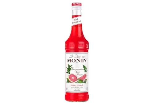 MONIN Grapefruit-Sirup, 700 ml | Vegan-freundlich, Latte-Kreation, Cocktailmixer, Bar und Café, Dessert-Nieselregen, heiße und kalte Getränke