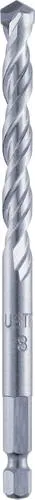 Alpen MultiCut 27200800100 Hartmetall Mehrzweckbohrer 8mm Gesamtlänge 120mm 1/4