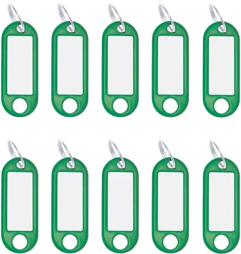 WEDO Schlüsselanhänger mit 18 mm Ring 10er Packung