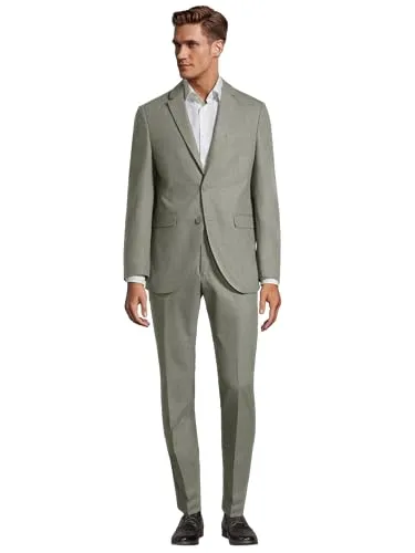 Steffen Klein Designer Anzug Slim Fit - Eleganter Slim Fit Anzug von Steffen Klein mit schlankem Schnitt für eine stilvolle Silhouette. Ideal für Business-Events und festliche Anlässe, kombiniert aus hochwertigem Viskose-Polyester-Mix für besten Tragekomfort.