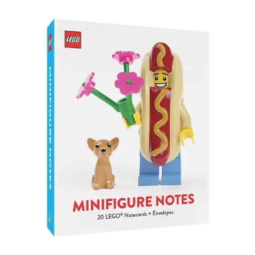 LEGO® LEGO® Minifigure Notes: 20 Notecards and Envelopes (Cards) (US IMPORT)