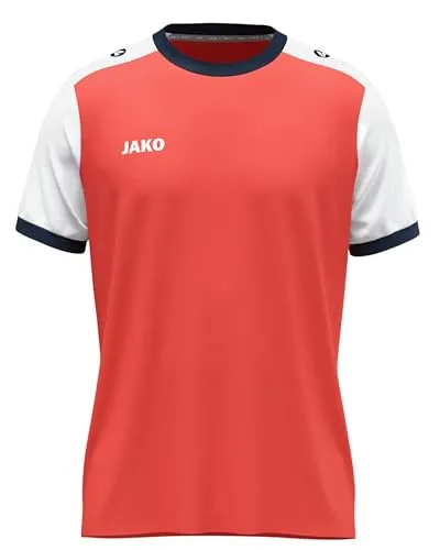 JAKO Unisex Trikot Dynamic, Kurzarm, Coral/weiß/Marine, XXL