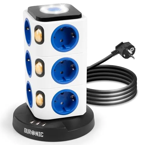 Duronic ET12L Steckdosenleiste von Duronic