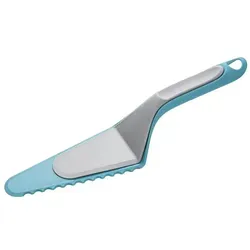 Zenker 2in1-Tortenheber in Blau - (L)27,5 cm