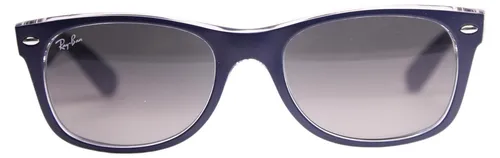 Ray-Ban Unisex New Wayfarer Sonnenbrille, Top Matte Blue On Transparent, 52 mm EU - Stylische Sonnenbrille mit UV-Schutz und zeitlosem Design. Ideal für jeden Anlass und perfekt für modebewusste Träger.