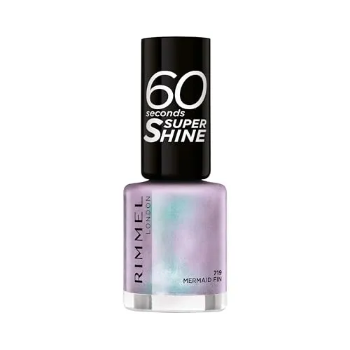 Rimmel 60 Seconds Super Shine Nagellack, Meerjungfrauflosse