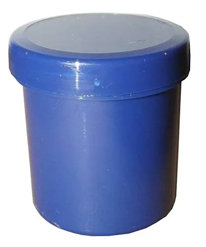 Salbendose Salbenkruke blau 10 g 12 ml Salbendöschen Salbentiegel, Geltiegel, Döschen, Dose aus Kunststoff Fa.ars 200