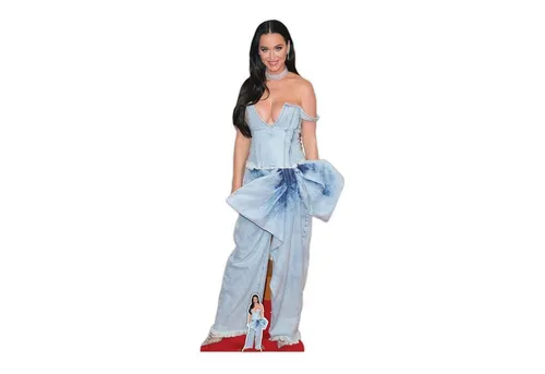 Dekofigur Perry, Katy - Lebensgroßer Pappaufsteller - Entdecken Sie den lebensgroßen Pappaufsteller von Katy Perry (ca. 75x175 cm) – ideal für Partys oder als Deko-Highlight. Offiziell lizenziert und mit Echtheitssiegel versehen.