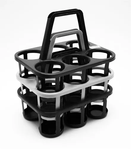 Flaschenträger 6 Flaschen bis PET 1,5 Liter Kunststoff diverse Farben 1 Stück