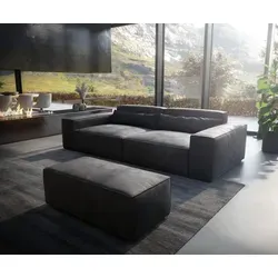 DELIFE Big-Sofa Sirpio XL in grau von Delife