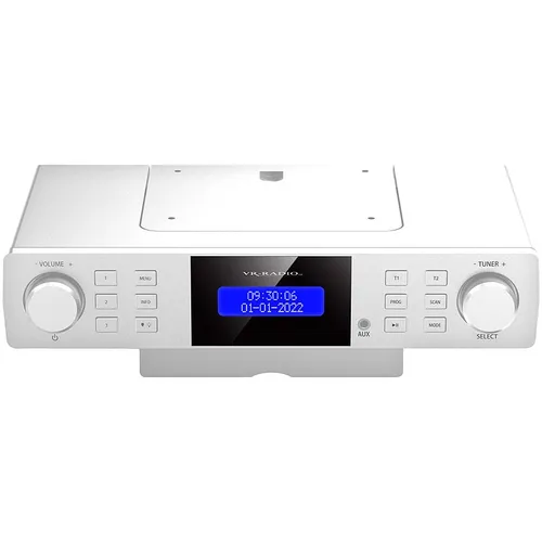 VR-Radio Unterbau-Küchenradio DAB+/UKW, RDS, Wecker, Timer, LCD-Display, AUX