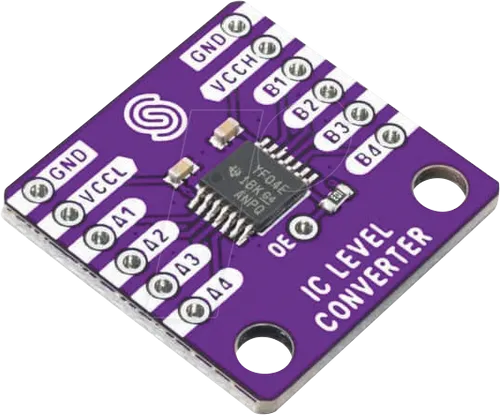 DEBO LLC 4CH 3 - Entwicklerboards - TTL Logic Level Converter, 4 Kanäle, TXS0104