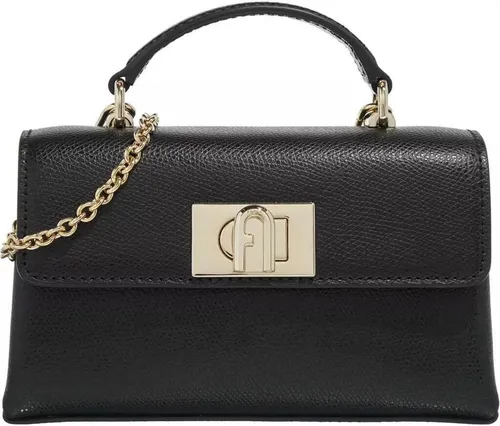 Furla 1927 Mini Bag Handtasche aus Leder, 18 cm, schwarz von Furla