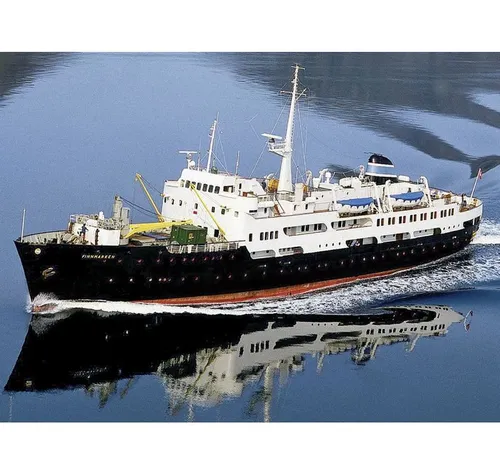 modell-tec 24525 MS Finnmarken 1:60 Bausatz von Krick