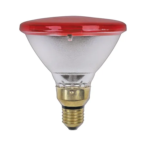 Infrarot Pressglas Reflektor PAR38 175W E27 Rot Glühbirne Glühlampe Dimmbar 60°