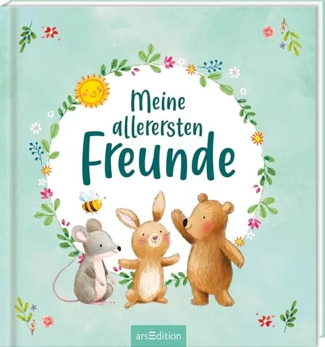 Meine allerersten Freunde: Niedliches Freundebuch für die Kleinsten - Alben für Kinder ab 2 Jahren, ideal zum Festhalten erster Freundschaften und wertvoller Erinnerungen.