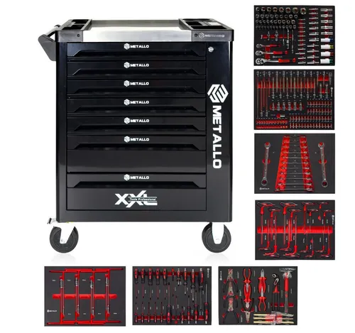 TOOLCAR Metallo XXL Werkzeugwagen – Der perfekte Werkstattwagen